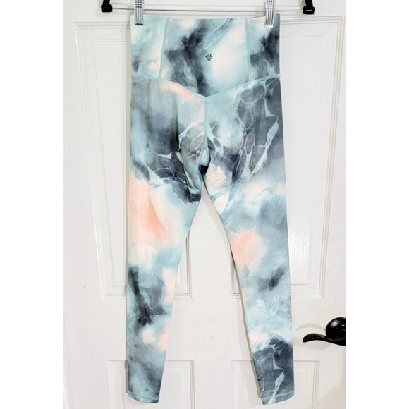 Athleta Womens Multicolor Tie Dye Elation Printed 7/8 Tight‎ Leggings Pull On XS - Picture 4 of 11